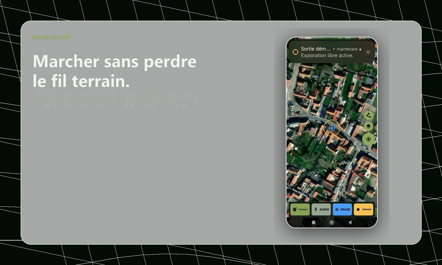 Mission live GPS TerraTrace
