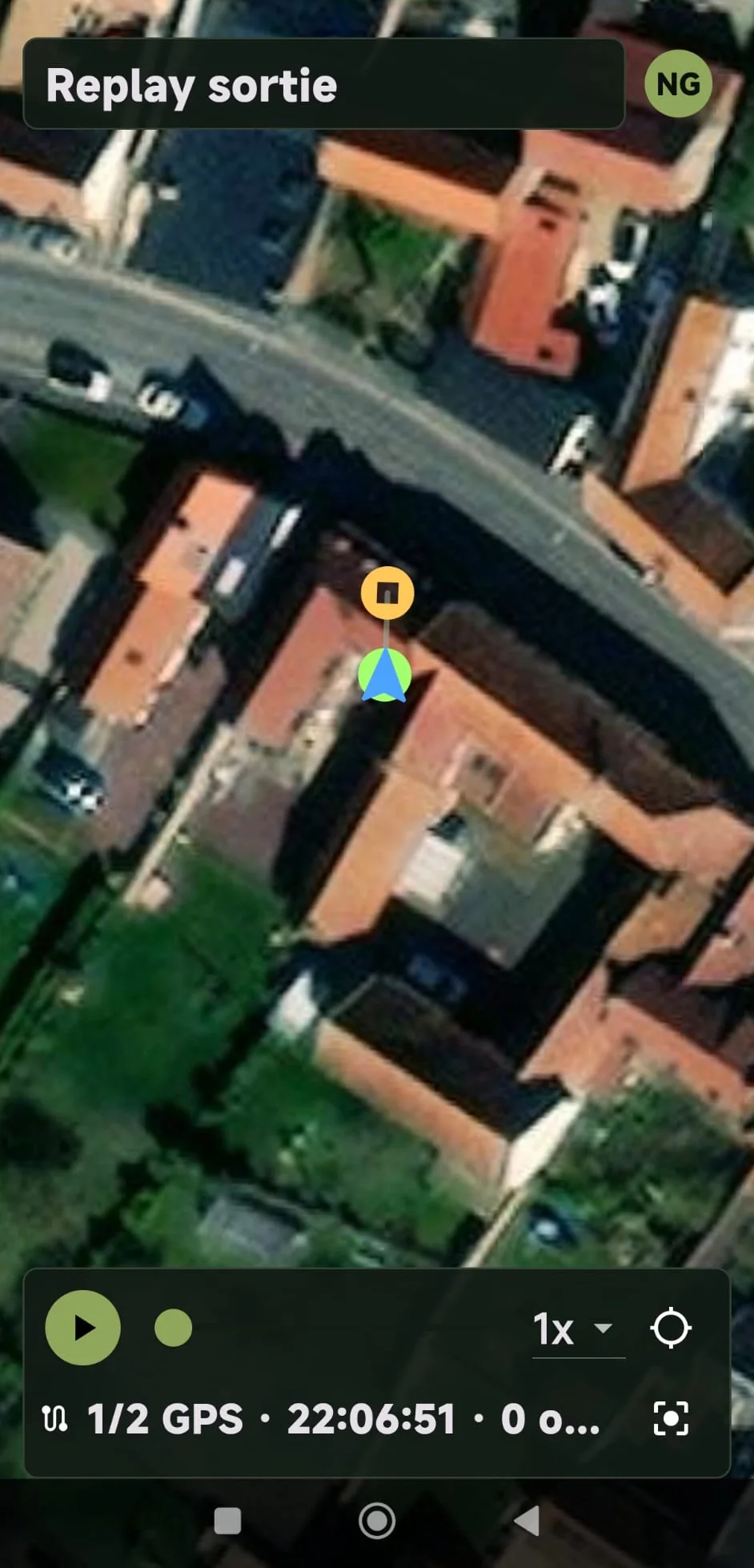 Replay sortie GPS